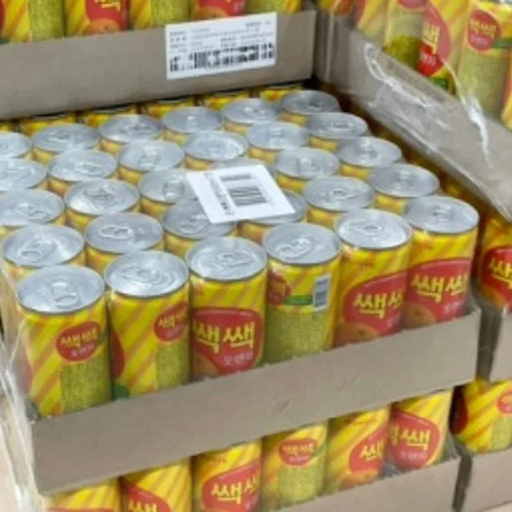 롯데 쌕쌕오렌지주스 240ML X 30