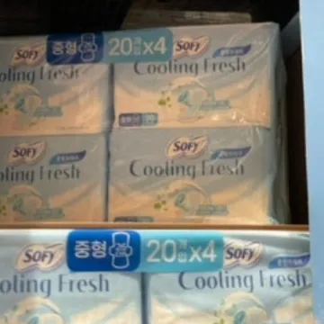 SOFY 쏘피 쿨링 패드 중형 20개 X 4팩