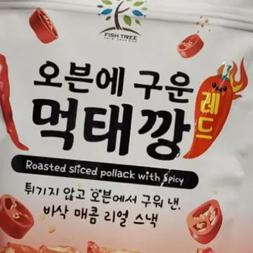 FISH TREE 먹태깡 레드 200G