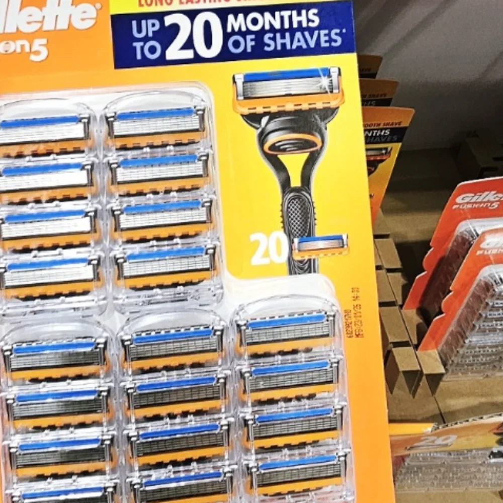 GILLETTE 질레트 퓨전5 면도날 20개