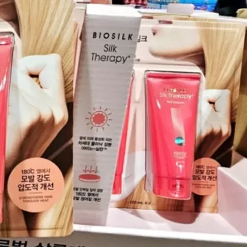SILK THERAPY 헤어 밀크 120ML X 2개
