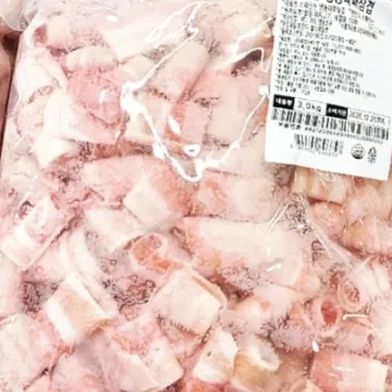 스페인산 돈육 냉동삼겹 3.0KG