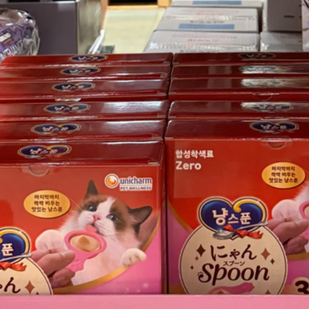 유니참 긴노스푼 냥스푼 10PCS X 4팩
