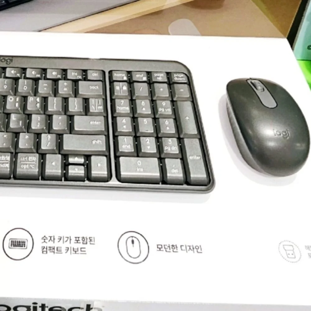 LOGITECH 무선 키보드콤보 MK250