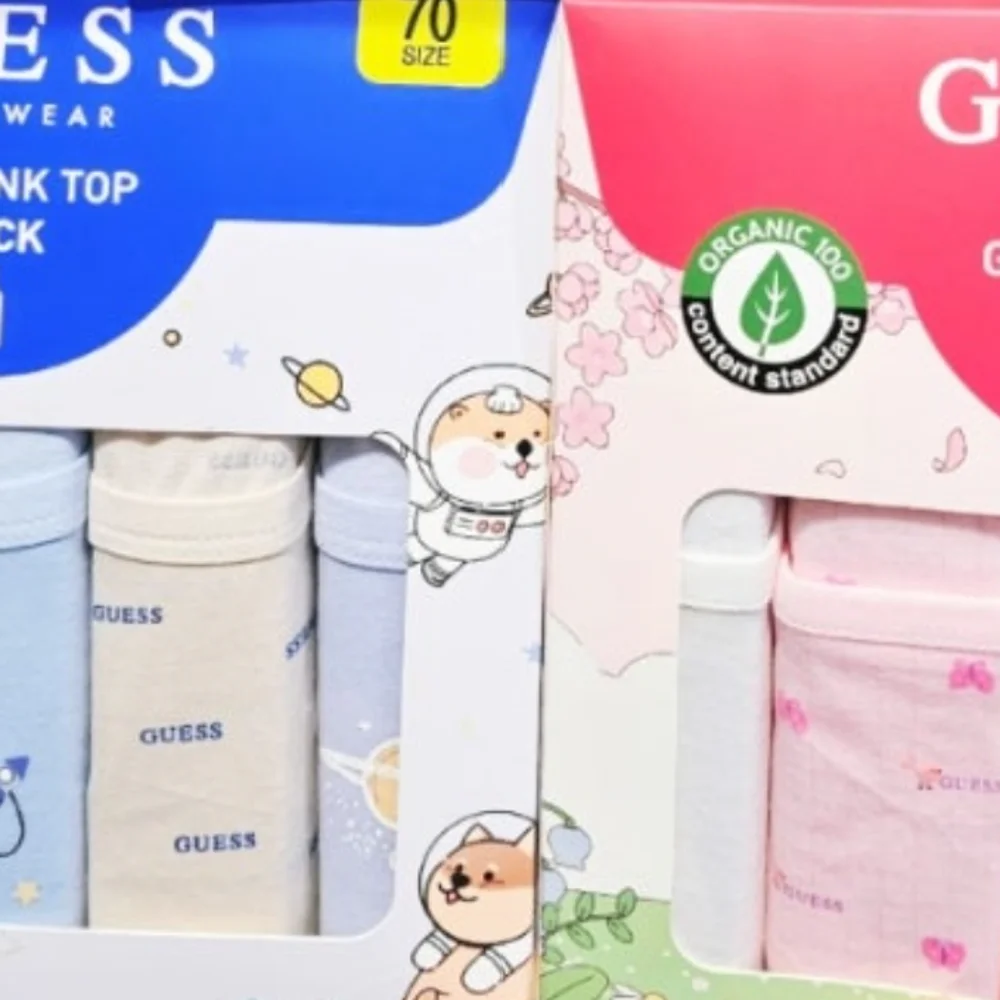 GUESS 아동 런닝 5매 65- 85 ASIAN SIZE