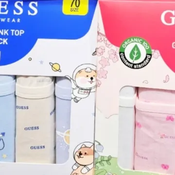 GUESS 아동 런닝 5매 65- 85 ASIAN SIZE