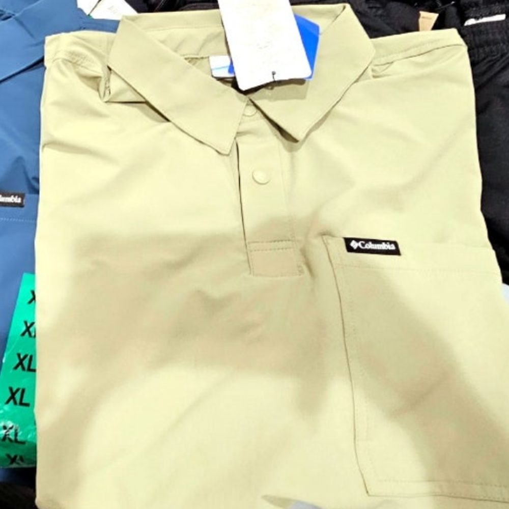 COLUMBIA 남성 반소매 폴로 XL,XXL ASIAN SIZE
