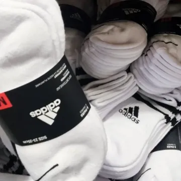 ADIDAS 성인장목양말 5족 FREE SIZE