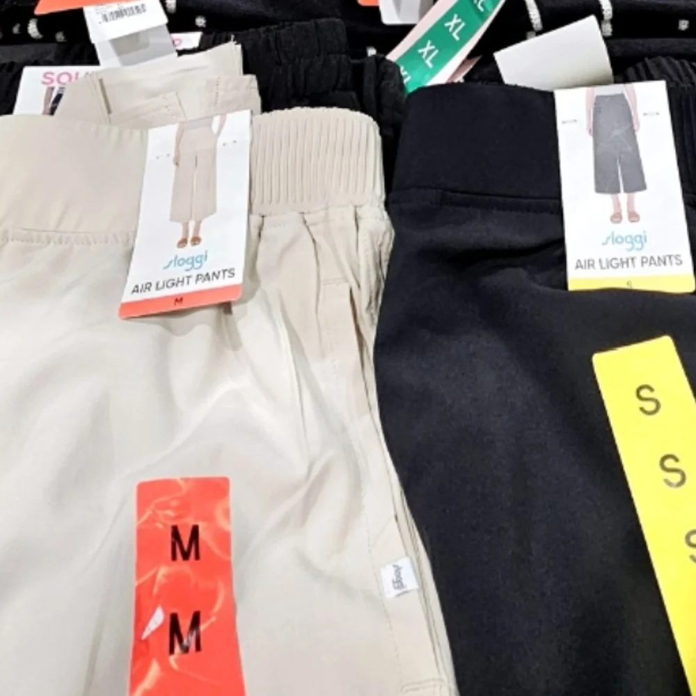 SLOGGI 여성 우븐 팬츠 S,M,L ASIAN SIZE