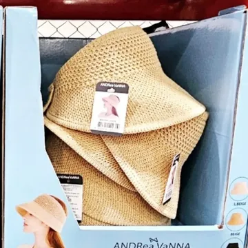 ANDREA VANNA 썬 바이저 모자 FREE SIZE