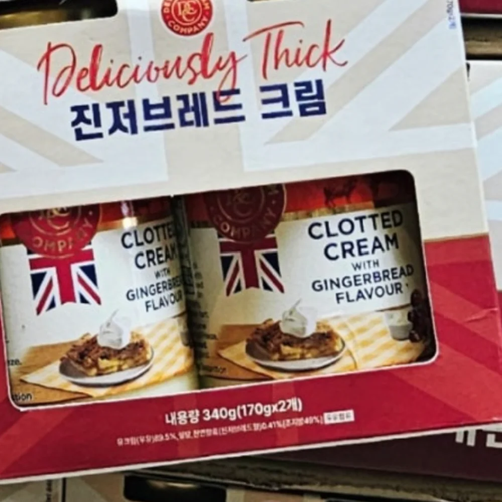 DEVON 진저브레드 클로티드크림 170GX2 원산지영국