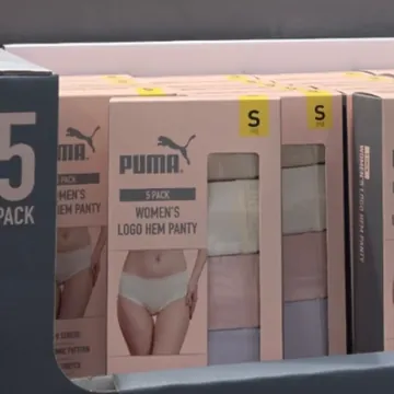 PUMA 프리컷로고팬티5매 L ASIAN SIZE