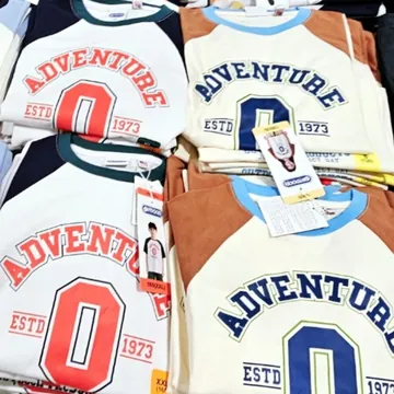 OUTDOOR PRODUCTS 키즈 반소매티셔츠 120 - 165 ASIAN SIZE