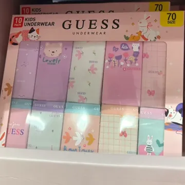 GUESS 아동팬티10매 65- 85 ASIAN SIZE
