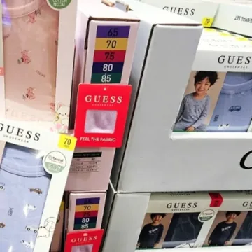 GUESS 아동 내의세트 65-85 ASIAN SIZE