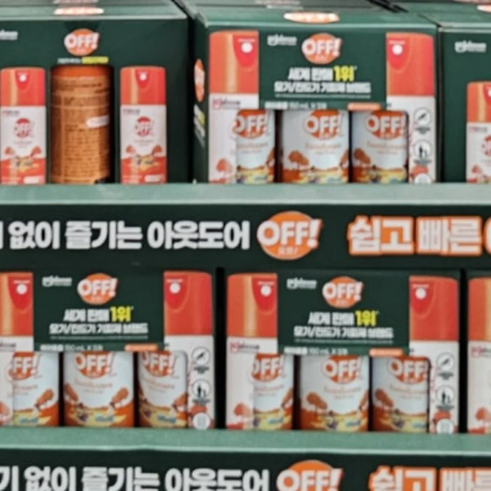 OFF오프 에어로졸 모기/진드기 기피제 150ML X 3
