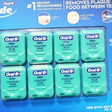ORAL-B 오랄비 글라이드 치실 민트향 40M X 8개