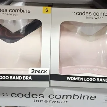 코데즈 컴바인 노와이어브라 2매 S,M,L ASIAN SIZE