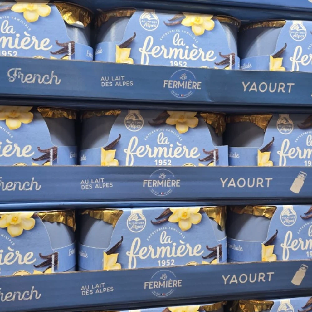LA FERMIERE 바닐라요거트 140GX2 원산지프랑스