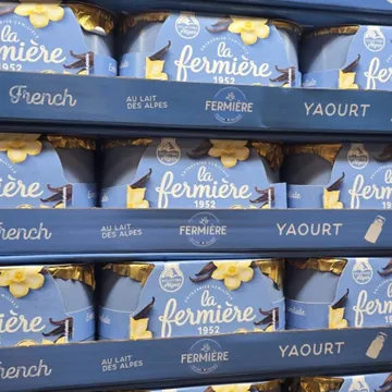 LA FERMIERE 바닐라요거트 140GX2 원산지프랑스
