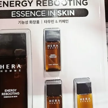HERA HOMME 헤라옴므 에센스 인 스킨 125ML + 구성품