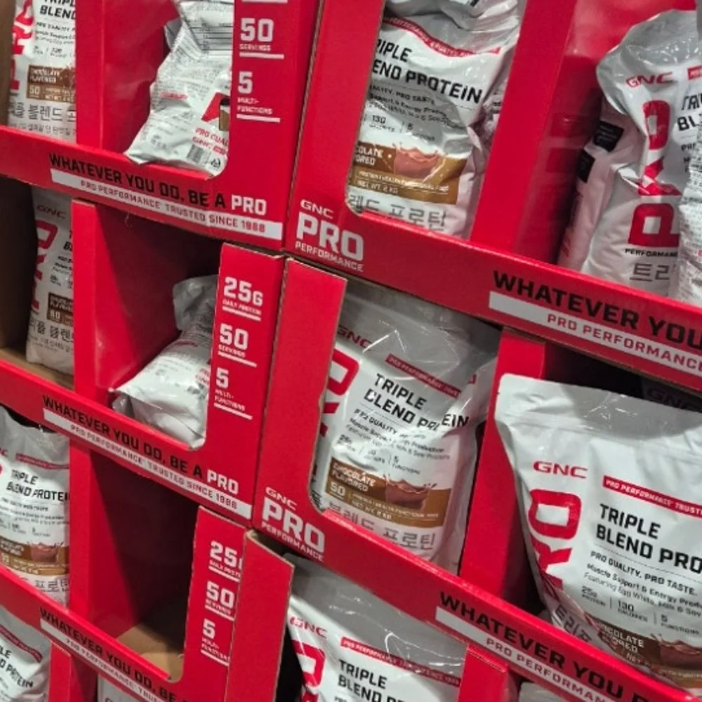 GNC 트리플블렌드프로틴 2KG,초콜릿맛