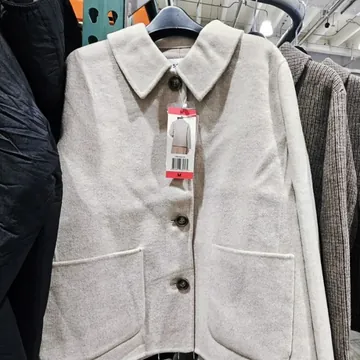 SOUP 여성 하프 코트 S,M,L ASIAN SIZE