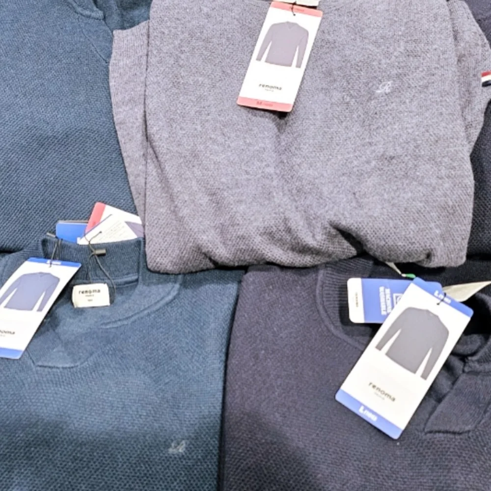 RENOMA 남성캐주얼니트 S,M,L,XL ASIAN SIZE