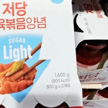 백설 저당제육볶음소스 800G X 2