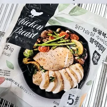 참프레 동물복지 수비드 닭가슴살 블랙페퍼 1.25KG