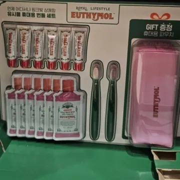 EUTHYMOL 유시몰 트레블 키트