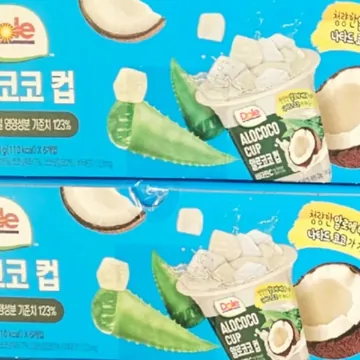 DOLE 알로코코컵 198G X6