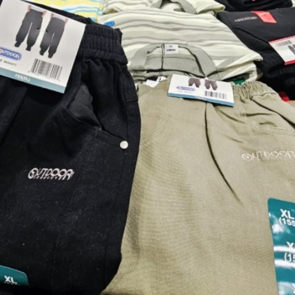 OUTDOOR PRODUCTS 키즈 세미배기팬츠 130,145,155,165