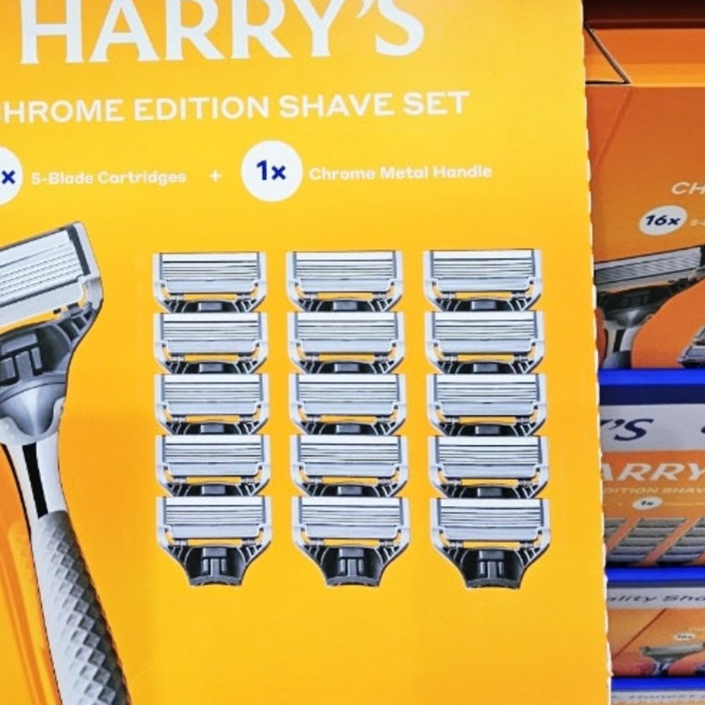 HARRY'S 해리스 크롬면도기세트 기1 + 날16