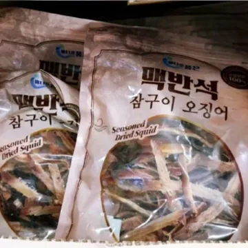 맥반석참구이 오징어 300G