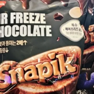 SNAPIK 에어프리즈 초콜릿 192G /16G X 12