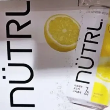 [앤쿠폰 적용상품] 뉴트럴 레몬 473ML X 8캔