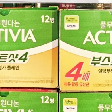 풀무원 다논 액티비아 부스트샷4 100ML X 12 (무가당)