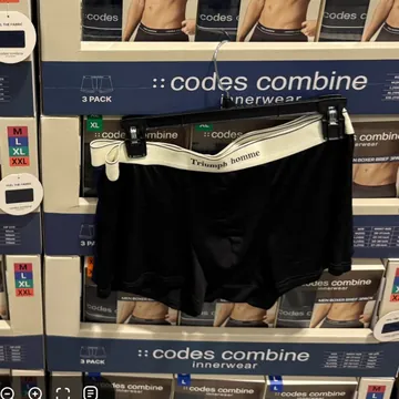 CODES COMBINE 남성 브리프 3매 M - XXL ASIAN SIZE