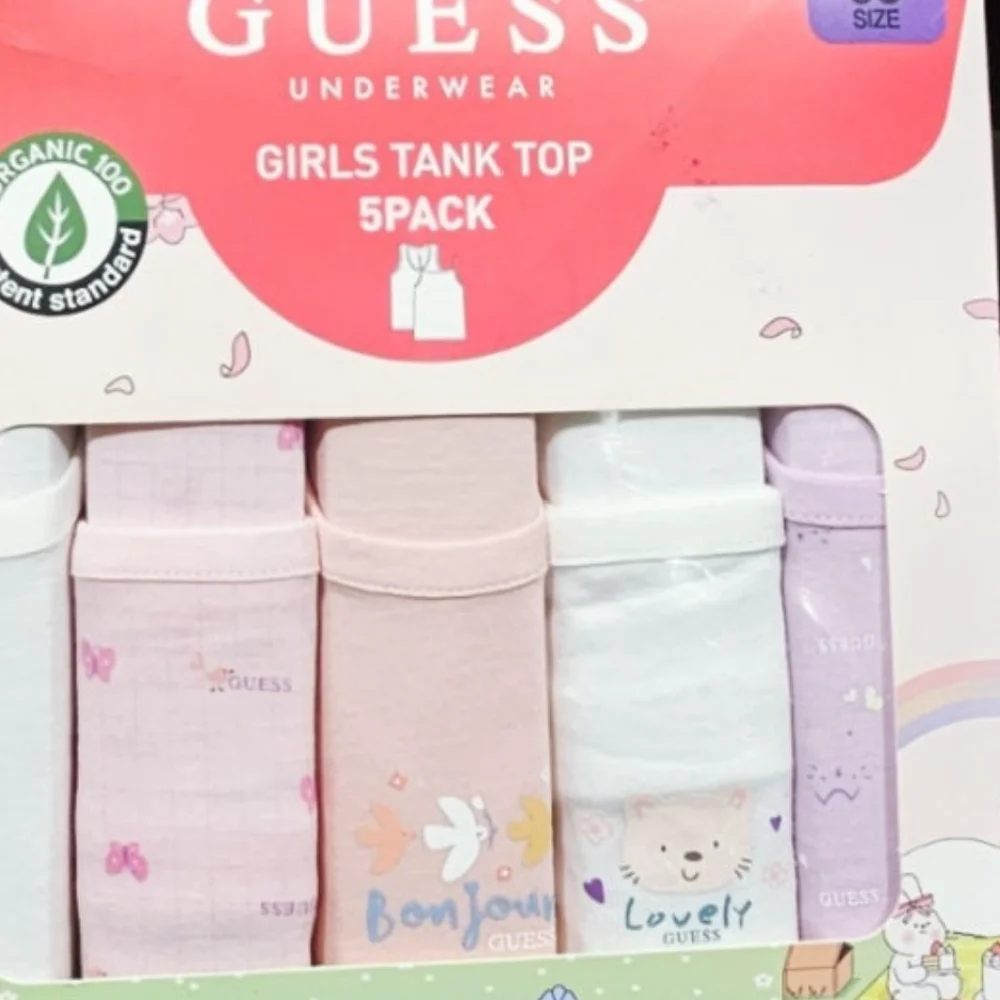 GUESS 아동 런닝 5매 65 - 85 ASIAN SIZE