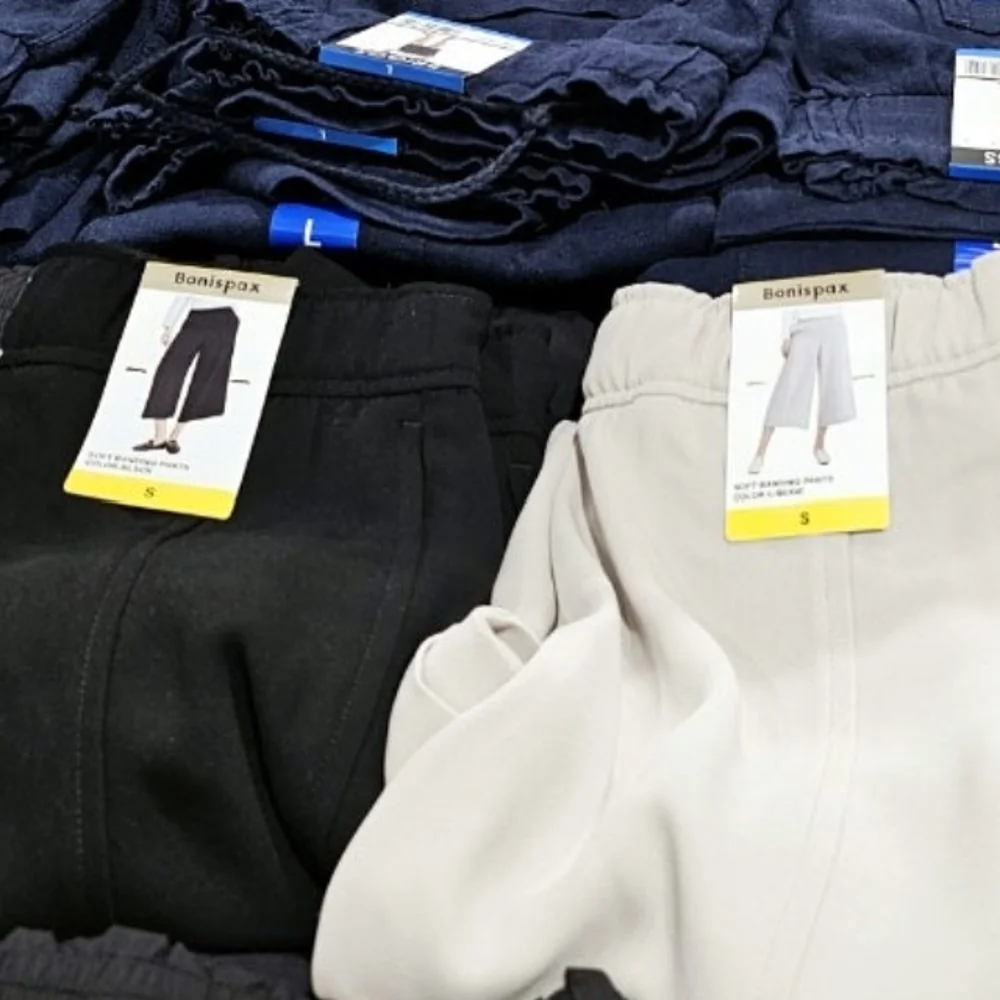 BONISPAX 여성 밴딩팬츠 S,M ASIAN SIZE