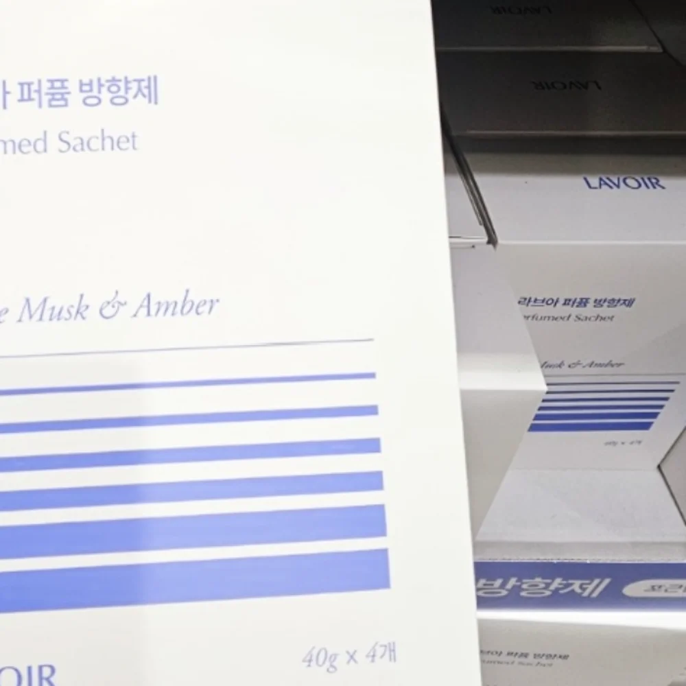 라브아 퍼퓸방향제 40G X 4 화이트머스크&앰버