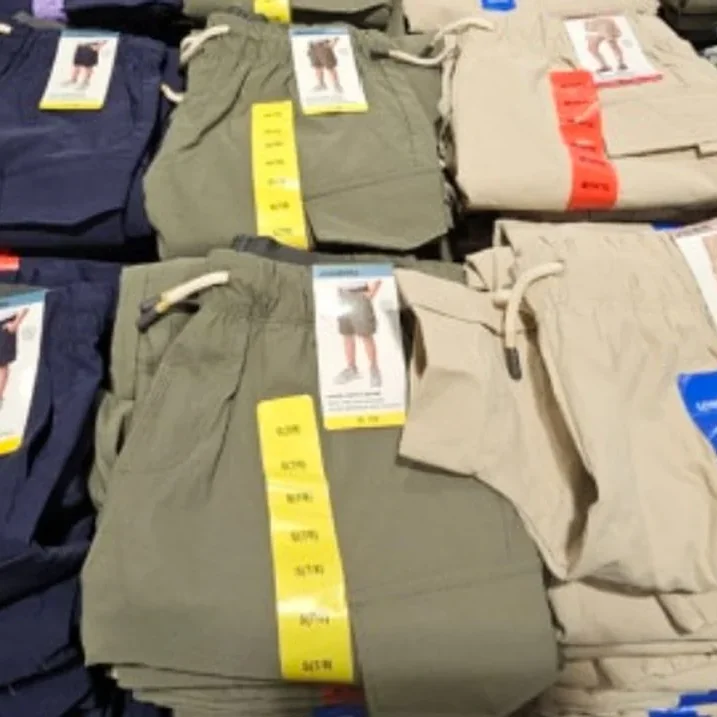 MONDETTA 키즈 카고 반바지 XS,S,M,L US SIZE