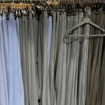 YOICHEU 여성 플리츠 바지 S/M, M/L ASIAN SIZE